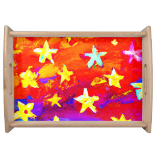 Vibrant Colors of Stars. Buy Now Serving Tray
