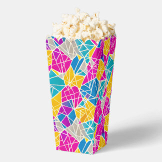 Vibrant Colourful Geometric Shapes Favor Boxes