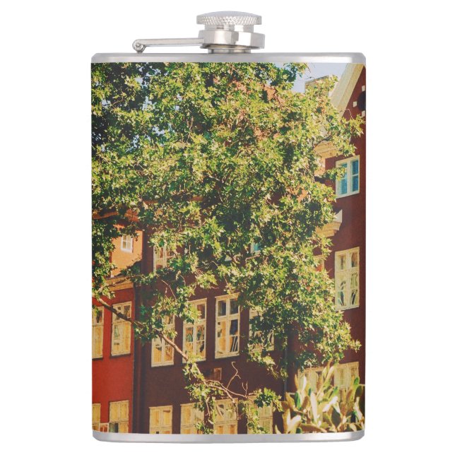 Vibrant Copenhagen  Flask (Front)