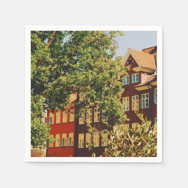 Vibrant Copenhagen  Napkins (Front)
