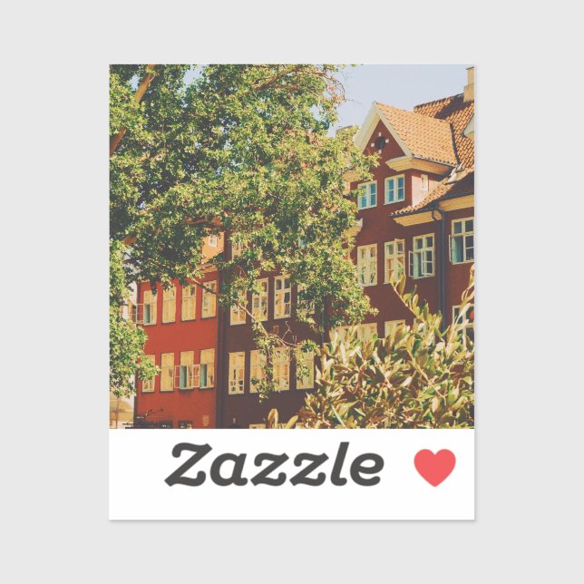 Vibrant Copenhagen  Sticker (Sheet)