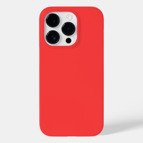 Vibrant Coral Color Decor This Case_Mate iPhone 14 Pro Case