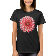 Vibrant Dahlia Mandala Flower Graphic