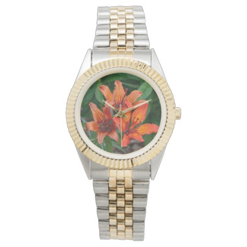 Vibrant Day Lily Cluster Watch