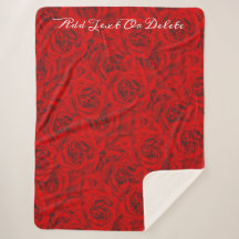 Vibrant Deep Red Roses Romantic Feminine Passion