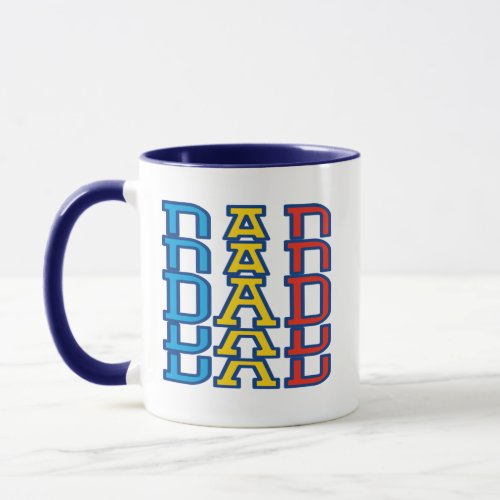 Vibrant Designs Dad Coffee Mugs Fathers Day Mug