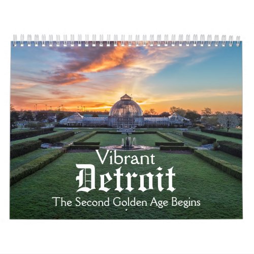 Vibrant Detroit Calendar