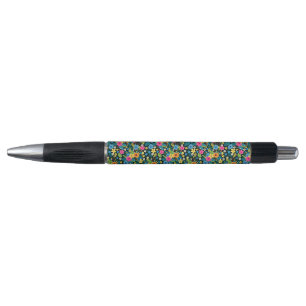 Vibrant Ditsy Flowers Floral Pattern Design-43785 Pen
