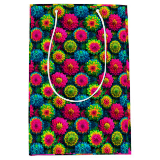 Vibrant Diwali Diya Glow Medium Gift Bag