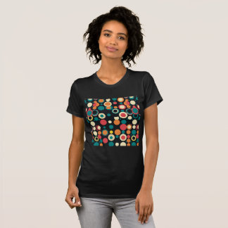 Vibrant Dot Colorful Circlescape T-Shirt