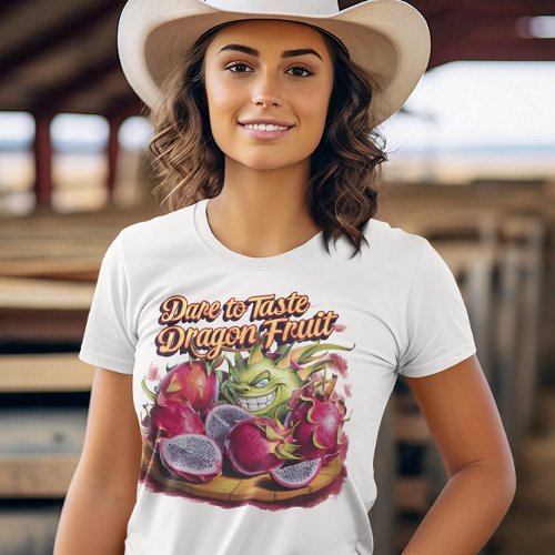 Vibrant Dragon Fruit With Fresh Dragon Fruit T_Shirt