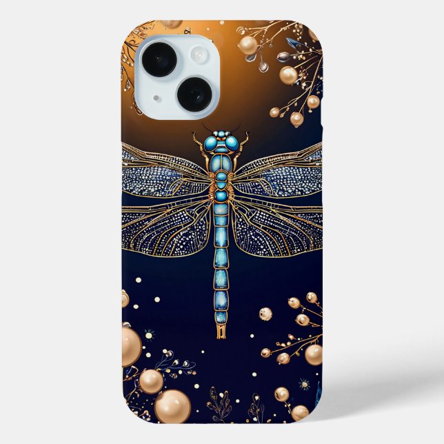 Vibrant dragonfly Case-Mate iPhone case (Back)