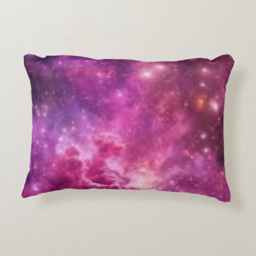 Vibrant Dreams Multicolored Purple Pillow