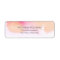 Vibrant Dreams Return Address Label / Pink & Peach