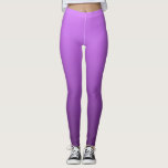 Vibrant Electric Summer Purple Dipped Ombre Leggings<br><div class="desc">Leggings</div>