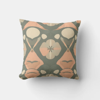 Vibrant Elegance Pillow - Seamless Pattern Home De