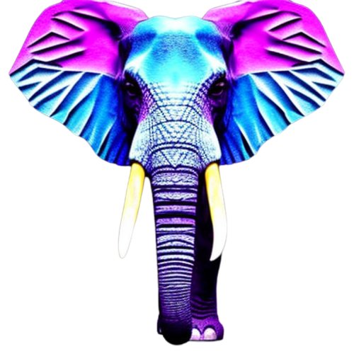 Vibrant Elephant Trivet Glass Coaster Gift Box T_S Lamp Shade