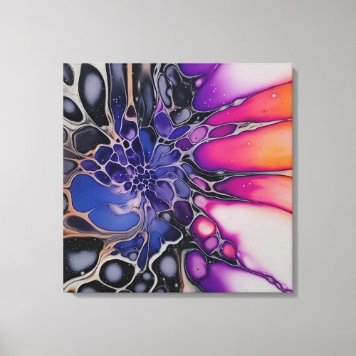 Vibrant Ethereal Purple_toned Indie Art Canvas Print