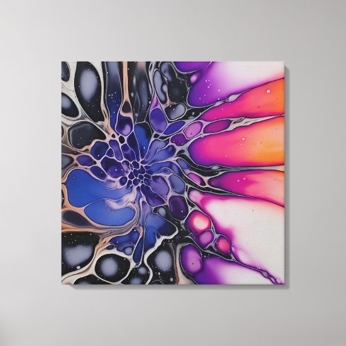Vibrant Ethereal Purple_toned Indie Art Canvas Print