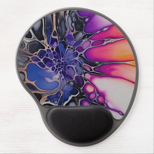 Vibrant Ethereal Purple_toned Indie Art Gel Mouse Pad