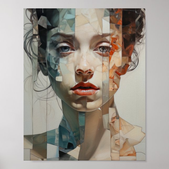 Vibrant Faces - Colorful Personalities Poster (Front)