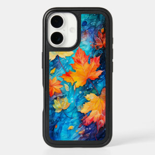 Vibrant Fallen Autumn Leaves iPhone 16 Case