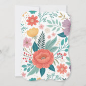 Vibrant Floral All-Over Print Pattern (Front)