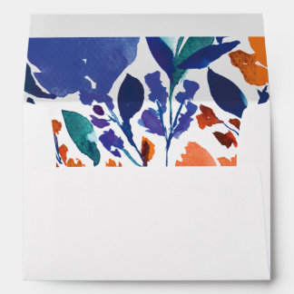Vibrant Floral Blossom Envelope