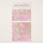 Vibrant Floral Business Card (Front & Back)