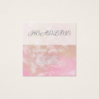 Vibrant Floral Business Card