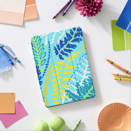 Vibrant Floral Design iPad Air Cover