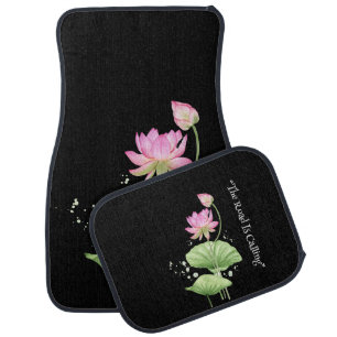 Vibrant Floral Full Set Car Mats