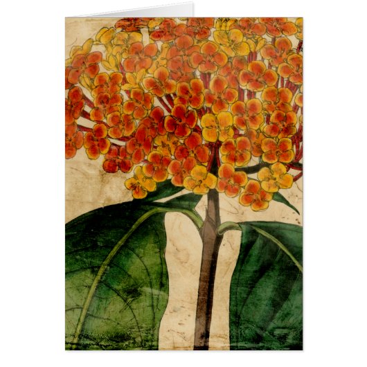 Vibrant Floral I Cards (Front)