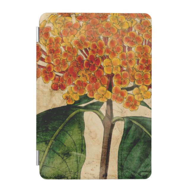 Vibrant Floral I iPad Mini Cover (Front)