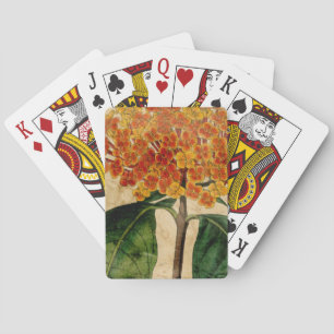 Vibrant Floral I Poker Cards