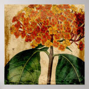 Vibrant Floral I Poster