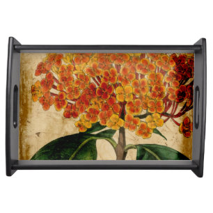 Vibrant Floral I Serving Tray