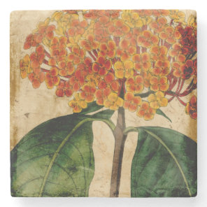 Vibrant Floral I Stone Coaster