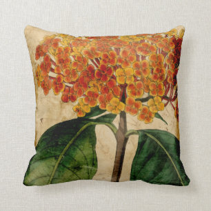 Vibrant Floral I Throw Pillow