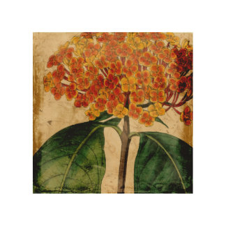 Vibrant Floral I Wood Wall Art