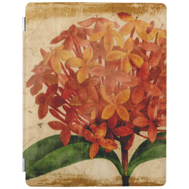 Vibrant Floral III iPad Smart Cover (Front)