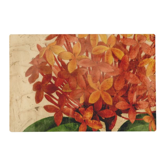 Vibrant Floral III Placemat (Front)