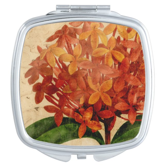 Vibrant Floral III Vanity Mirror (Front)