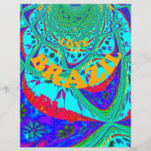 Vibrant Floral Pattern: A Brazilian Tribute. (Front)