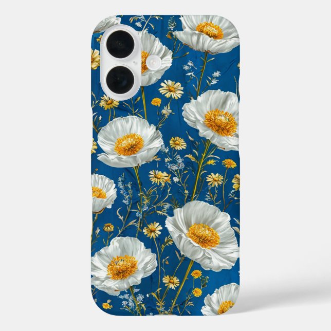 Vibrant floral pattern Case-Mate iPhone case (Back)