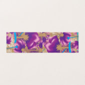 Vibrant floral pattern featuring purple and blue f (Outside Unfolded)