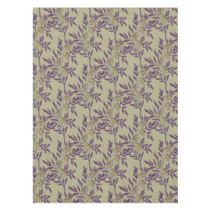 Vibrant Floral Pattern with Yellow Daisies  Tablecloth