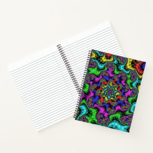 Vibrant Floral Sprinkles Notebook