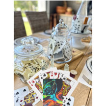 Vibrant Fluid Art Playing Cards