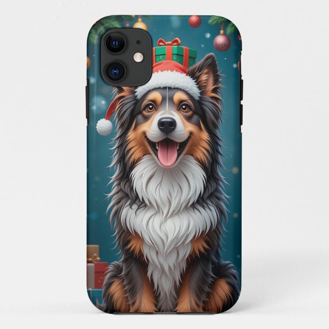 🐶 Vibrant Friendly Dog Expression Joy ✨ Playful  Case-Mate iPhone Case (Back)